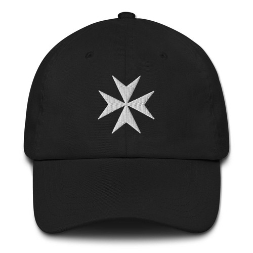 Cappello ricamato croce