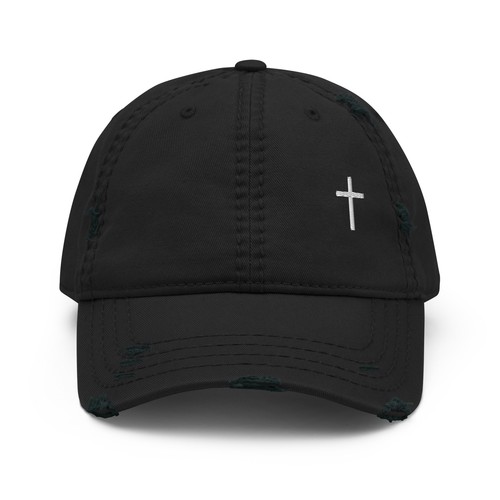 Cappello croce ricamato - a,