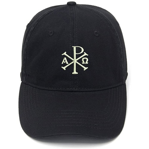 Cappello ricamato cotone