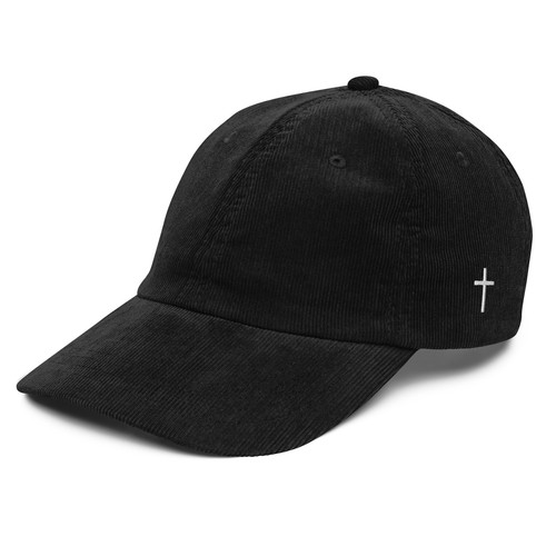 Cappello croce ricamato