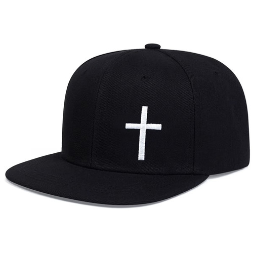 Cappello fede nero con - fede, croce